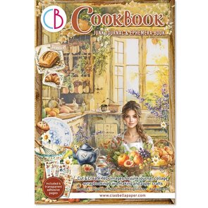 Ciao Bella - Mixed Media - Ephemera - Junk Journal - Journaling - Cookbook