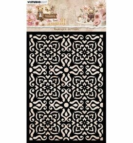 Studio Light - Essentials -  Teddy's Tea Time - Mask - Baroque Pattern
