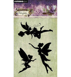 Studio Light - Enchanted Fairytale - Stamp - Silhouette Stamp - Fairies