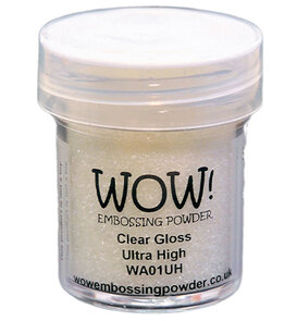 WOW! - Embossen - Embossing Poeder - 15 ML - Clear Gloss - Ultra High