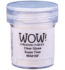 WOW! - Embossen - Embossing Poeder - 15 ML - Clear Gloss - Ultra Fine