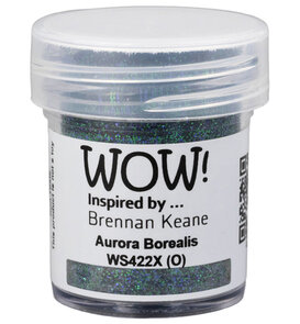 WOW! - Brennan Keane - Embossen  - Embossing Poeder - 15 ML - Embossing Glitters - Aurora Borealis 