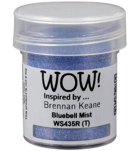 WOW! - Brennan Keane - Embossen  - Embossing Poeder - 15 ML - Embossing Glitters - Bluebell Mist