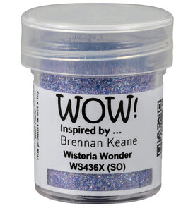 WOW! - Brennan Keane - Embossen  - Embossing Poeder - 15 ML - Embossing Glitters - Wisteria Wonder