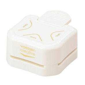 Vaessen Creative - Gereedschap - Tools - Pons - Hoekpons - Ivory - 4-7-10 MM
