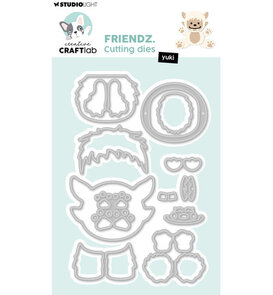 Studio Light - Creative Craftlab - Essentials - Friendz - Stansmallen - Yuki