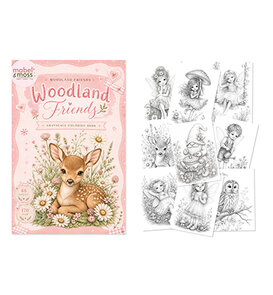 Mabel & Moss -  Kleurboek - Color Books - Woodland Friends