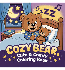 Find It - Cute & Comfy - Coloring - Kleur - Boeken - Gezellige Beer 1