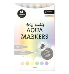 Studio Light - Essentials - Kleurmiddelen -  Markers  - Aqua - Pastels