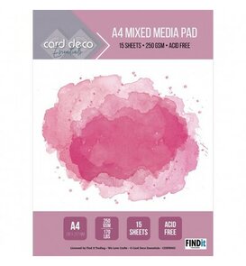 Find It - Mixed Media - Essentials  - Paperpad - A4