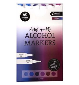 Studio Light - Essentials - Kleurmiddelen -  Markers  - Alcohol  -  Galaxy
