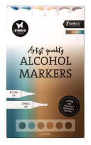 Studio Light - Essentials - Kleurmiddelen -  Markers  - Alcohol  -  Desert
