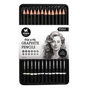 Studio Light - Essentials - Kleurmiddelen - Colouring  - Pencils - Graphite