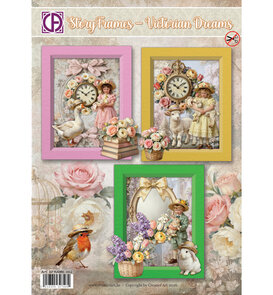 Creatief Art  - Kaarten - Kaartenpakket - Story Frames - Victorian Dreams