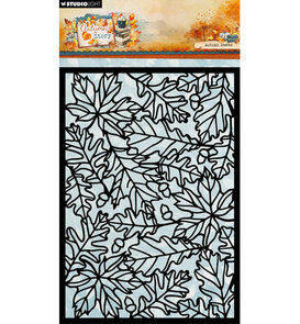 Studio Light - Essentials -  Autumn Story - Mixed Media  - Mask -  Backgrounds - Autumn Leaves