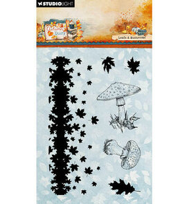 Studio Light - Essentials -  Autumn Story - Stempels  - Clearstamp - Leaves & Mushrooms