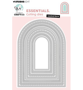 Studio Light - Creative Craftlab - Essentials - Stansmallen - Snijmal - Nested - Bow