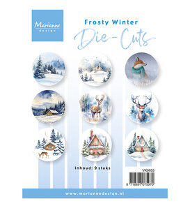 Marianne Design -  Collectie September  - Diecuts - Ephemera - Frosty Winter