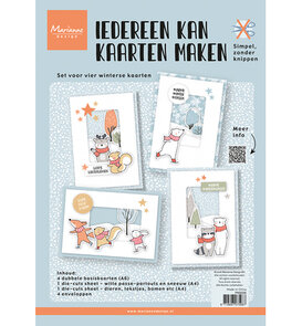 Marianne Design -  Collectie September  - DIY Set - Assorti - Iedereen kan kaarten maken