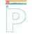 Marianne Design - Collectie Maart - Mixed Media - Craftstencil - P Letter