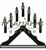 Marianne Design -  Collectie Augustus  - Stansmal  - Craftables - Candle Bridge