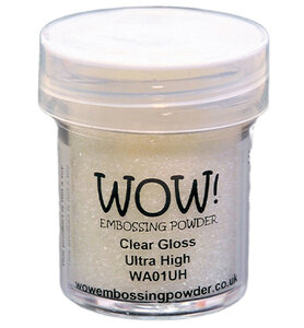 WOW! - Embossen - Embossing Poeder - 15 ML - Clear Gloss - Ultra High