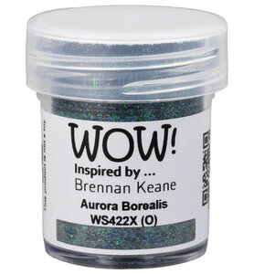 WOW! - Brennan Keane - Embossen  - Embossing Poeder - 15 ML - Embossing Glitters - Aurora Borealis 