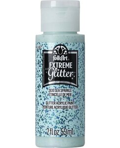Folkart - Mixed Media - Verf - Paint - Extreme Glitter - Sea Sparkle