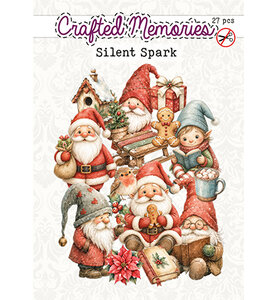 Creatief Art - Silent Spark - Ephemera  -  Stansplaatjes - Silent Spark - 27 pcs