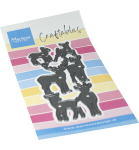 Marianne Design -  Collectie Augustus  - Stansmal  - Craftables - Punch Die XL - Deer