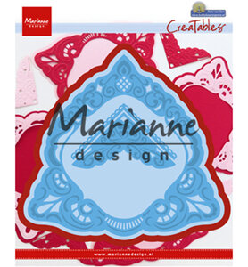 Marianne Design -  Collectie Augustus  - Stansmal  - Creatables - Petra's Triangle