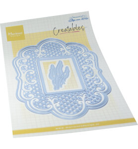 Marianne Design -  Collectie Augustus  - Stansmal  - Creatables - Anja's Decorative Rectangle