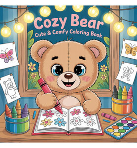 Find It - Cute & Comfy - Coloring - Kleur - Boeken - Gezellige Beer 1
