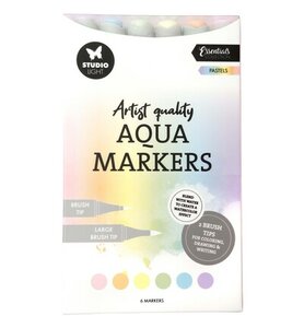 Studio Light - Essentials - Kleurmiddelen -  Markers  - Aqua - Pastels