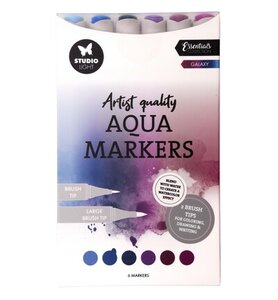 Studio Light - Essentials - Kleurmiddelen -  Markers  - Aqua - Galaxy