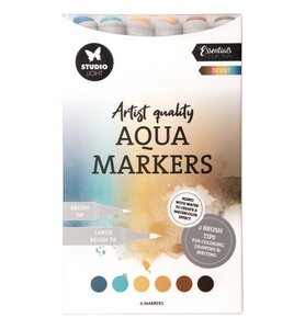 Studio Light - Essentials - Kleurmiddelen -  Markers  - Aqua - Desert