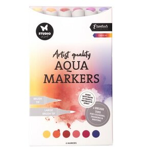 Studio Light - Essentials - Kleurmiddelen -  Markers  - Aqua - Dahlia