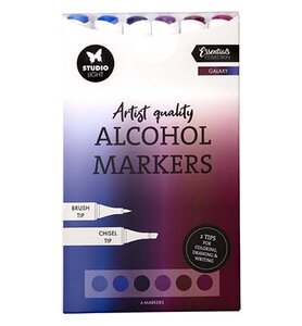 Studio Light - Essentials - Kleurmiddelen -  Markers  - Alcohol  -  Galaxy