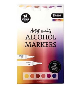 Studio Light - Essentials - Kleurmiddelen -  Markers  - Alcohol  -  Dahlia