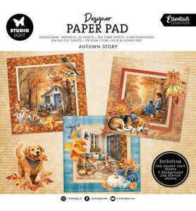 Studio Light - Essentials -  Autumn Story - Paperpads  - Mixed Papierblok
