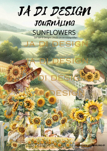 Ja Di Design - Journaling - Papierset - Sunflower
