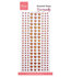 Marianne Design -  Collectie Juli - Embellishment - Parels  - Enamel Dots - Burgundy_