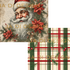 Ja Di Design - Papieset - Backgrounds - Vintage Christmas - 20x20_