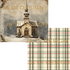 Ja Di Design - Papieset - Backgrounds - Vintage Christmas - 15x15 cm_