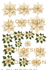Ja Di Design - Papieset - Knipvellen - Vintage Christmas - A5 formaat_