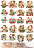 Ja Di Design - Knipvellen- Decoupage - Christmas Animals - 01_