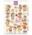 Creatief Art - A Mice Vacation - Ephemera - Stansplaatjes - 23 pcs - 01_