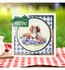 Katy Sue Designs - Decoupage - Die Cuts - Ephemera - Picnic Pups_