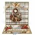 Ja Di Design - Papieset - Backgrounds - Vintage Christmas - 15x15 cm_