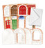 Katy Sue Designs - Card Making Kits -  Decoupage - Die Cuts - Ephemera - Christmas Windows & Doors Doors 1_